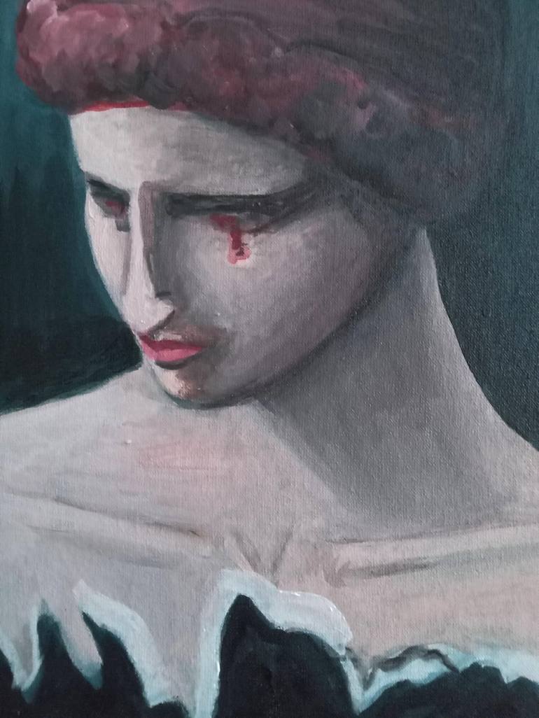 Original Women Painting by Inés Alvarado