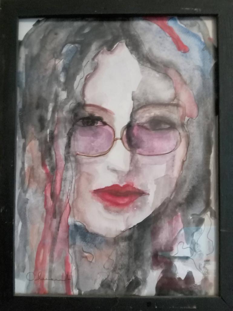 Original Contemporary Women Painting by Inés Alvarado