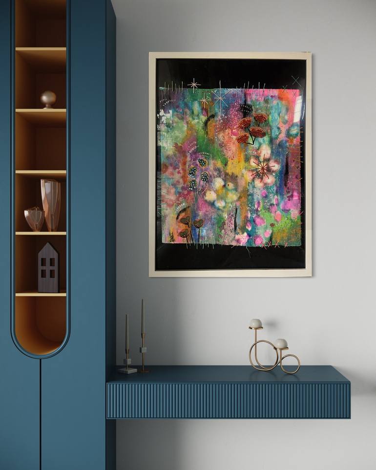 Original Contemporary Abstract Painting by marisa guest