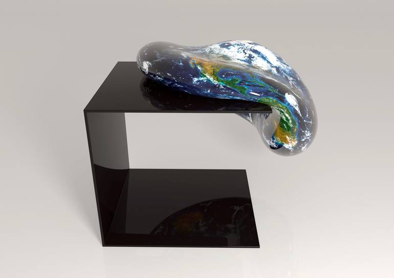 Print of Outer Space Sculpture by Gianluca Traina