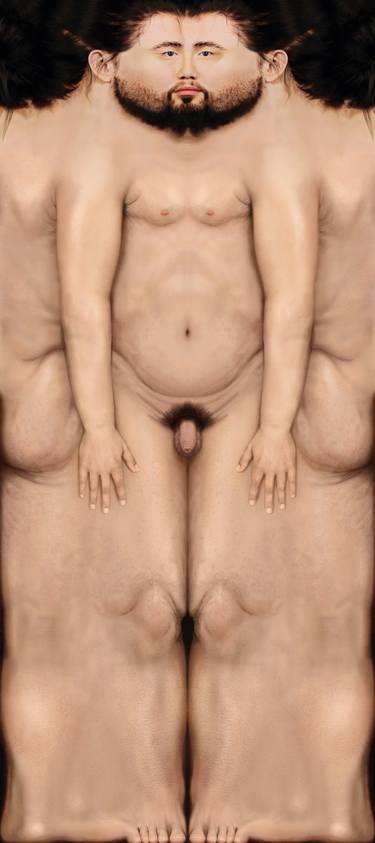 Print of Figurative Body Printmaking by Gianluca Traina