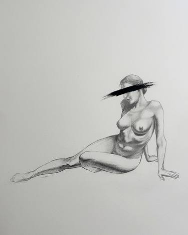Original Figurative Nude Drawings by Xenia Nea