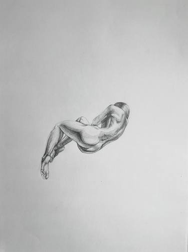 Original Figurative Nude Drawings by Xenia Nea