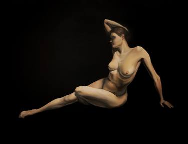 Original Figurative Nude Paintings by Xenia Nea
