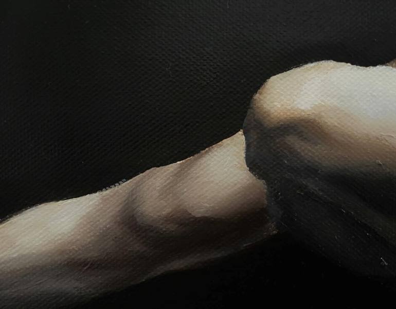 Original Figurative Nude Painting by Xenia Nea