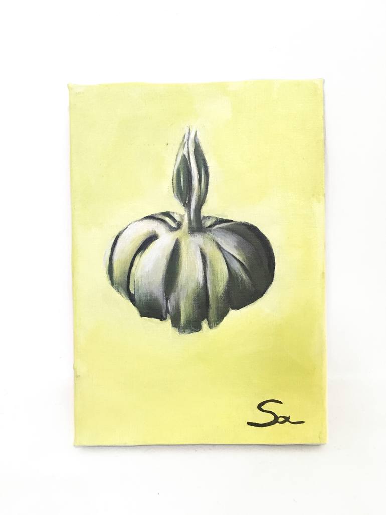 Original Surrealism Botanic Painting by Saachi Yashiro