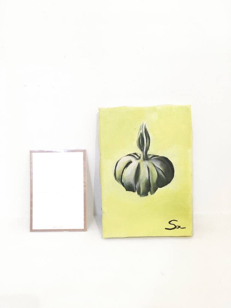 Original Surrealism Botanic Painting by Saachi Yashiro