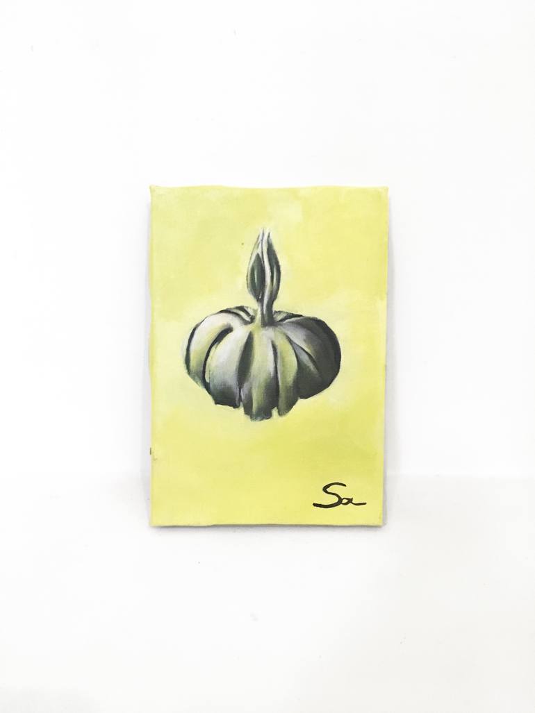 Original Surrealism Botanic Painting by Saachi Yashiro