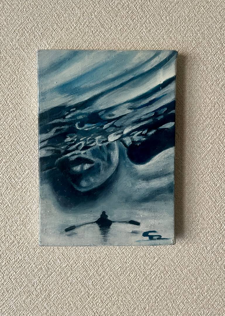 Original Surrealism Water Painting by Saachi Yashiro