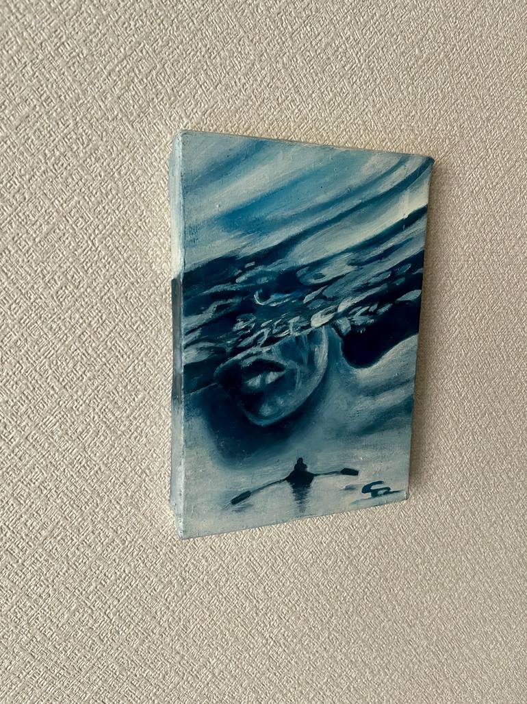 Original Surrealism Water Painting by Saachi Yashiro