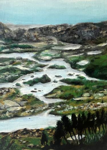 Original Classicism Landscape Paintings by Saachi Yashiro