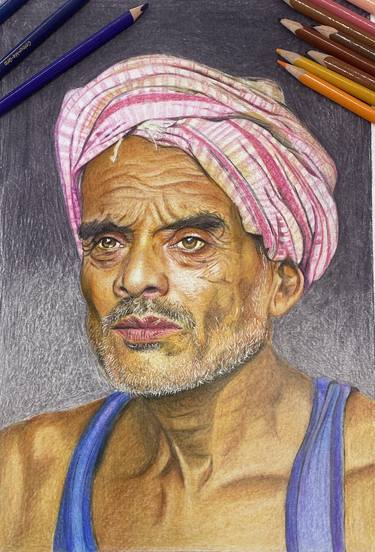 Original Realism Men Drawings by Geetansh Rathi