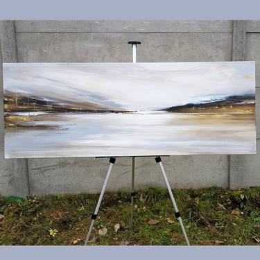 Abstract landscape Large painting thumb