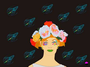 Print of Surrealism Fashion Digital by Chicken Rooster