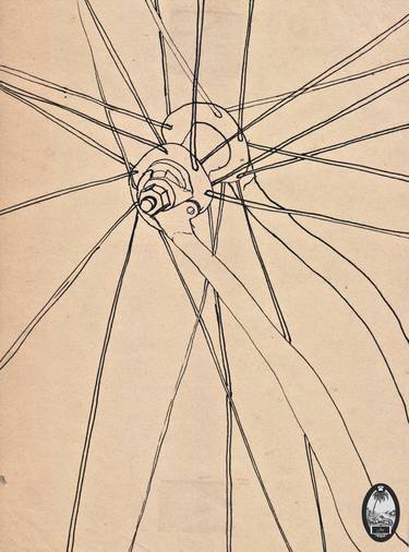 Print of Bicycle Drawings by Jovana Braletić
