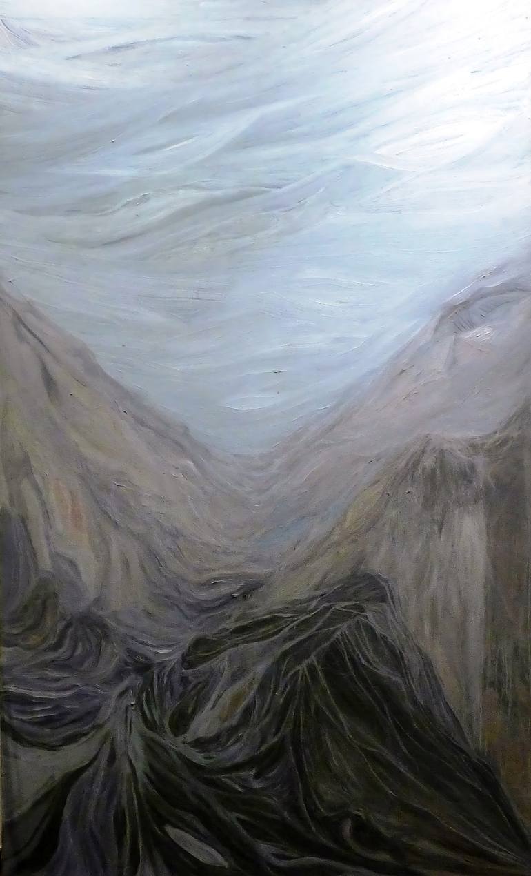 Original Modernism Landscape Paintings by Kunal Edwankar