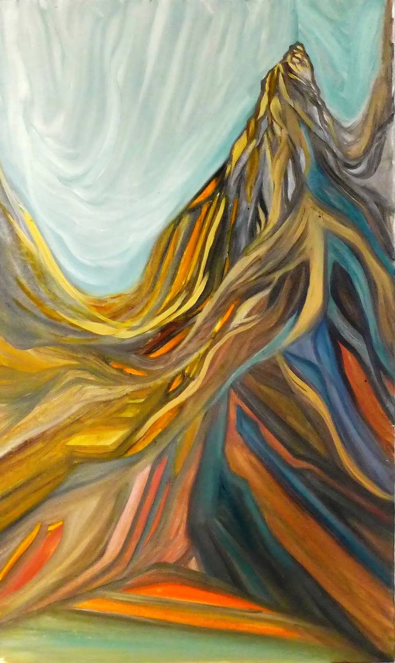 Original Modernism Landscape Paintings by Kunal Edwankar