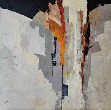 Original Abstract Expressionism Architecture Paintings by Tomàs Sunyol