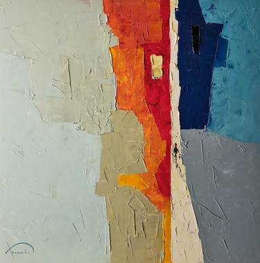 Original Abstract Expressionism Architecture Paintings by Tomàs Sunyol