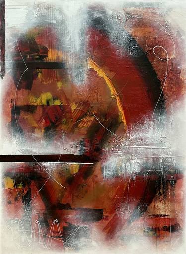 Original Abstract Paintings by Denis Fluierar