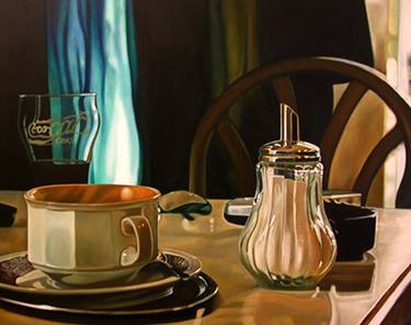 Print of Photorealism Still Life Paintings by Renzo Valenti