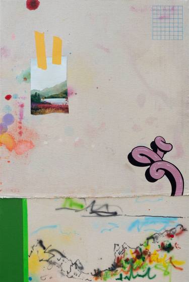 Original Abstract Landscape Paintings by James Tebbutt