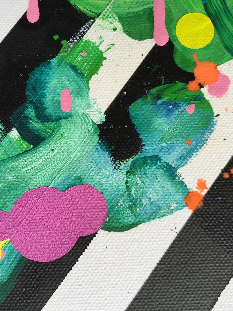 Original Abstract Expressionism Abstract Painting by James Tebbutt