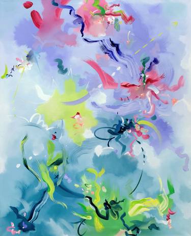 Original Abstract Paintings by James Tebbutt