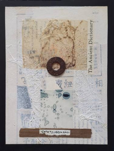 Original Abstract Collage by Anne Sutherlin