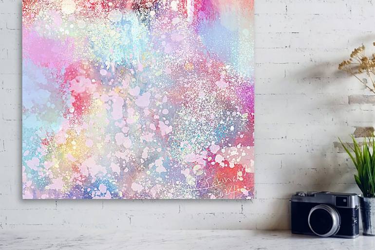 Original Abstract Painting by Lulu Sarina