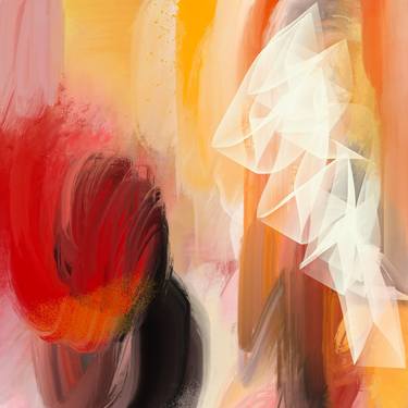 Original Abstract Expressionism Abstract Digital by Lulu Sarina