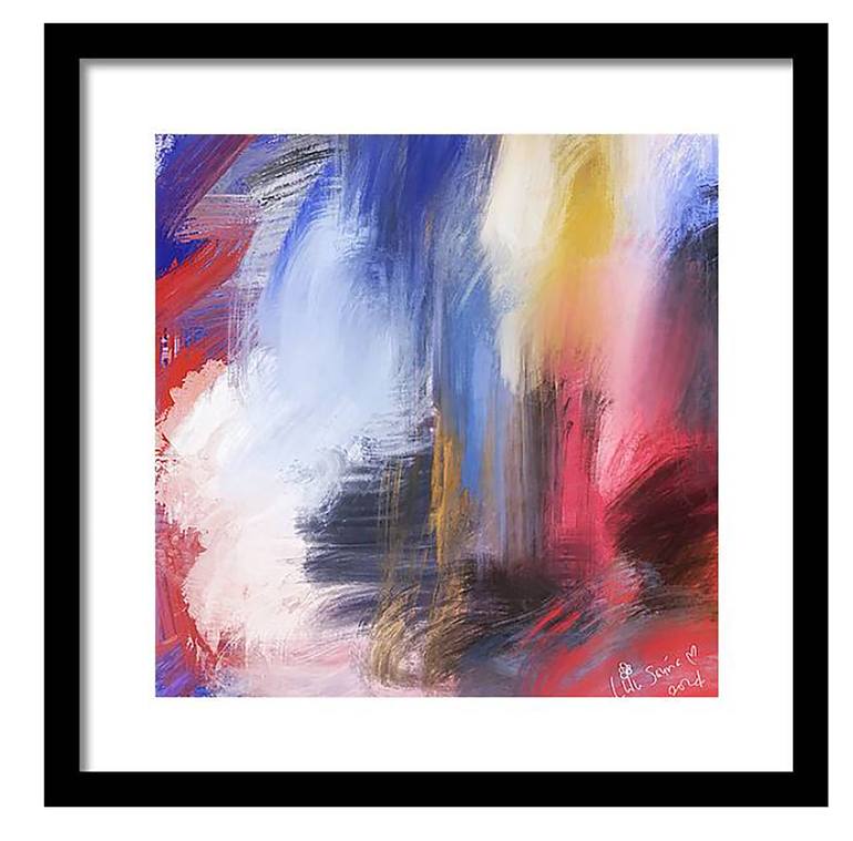 Original Color Field Painting Abstract Painting by Lulu Sarina