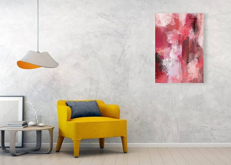 Original Contemporary Abstract Painting by Lulu Sarina