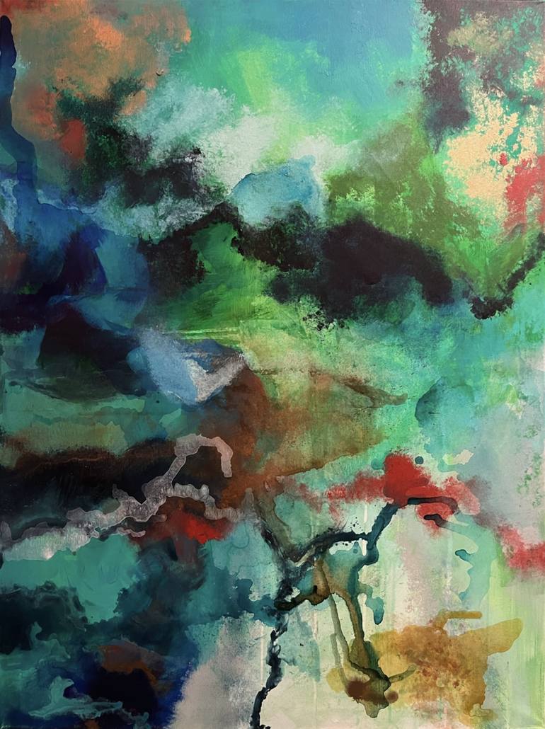 Original Abstract Painting by Mallory Bryant