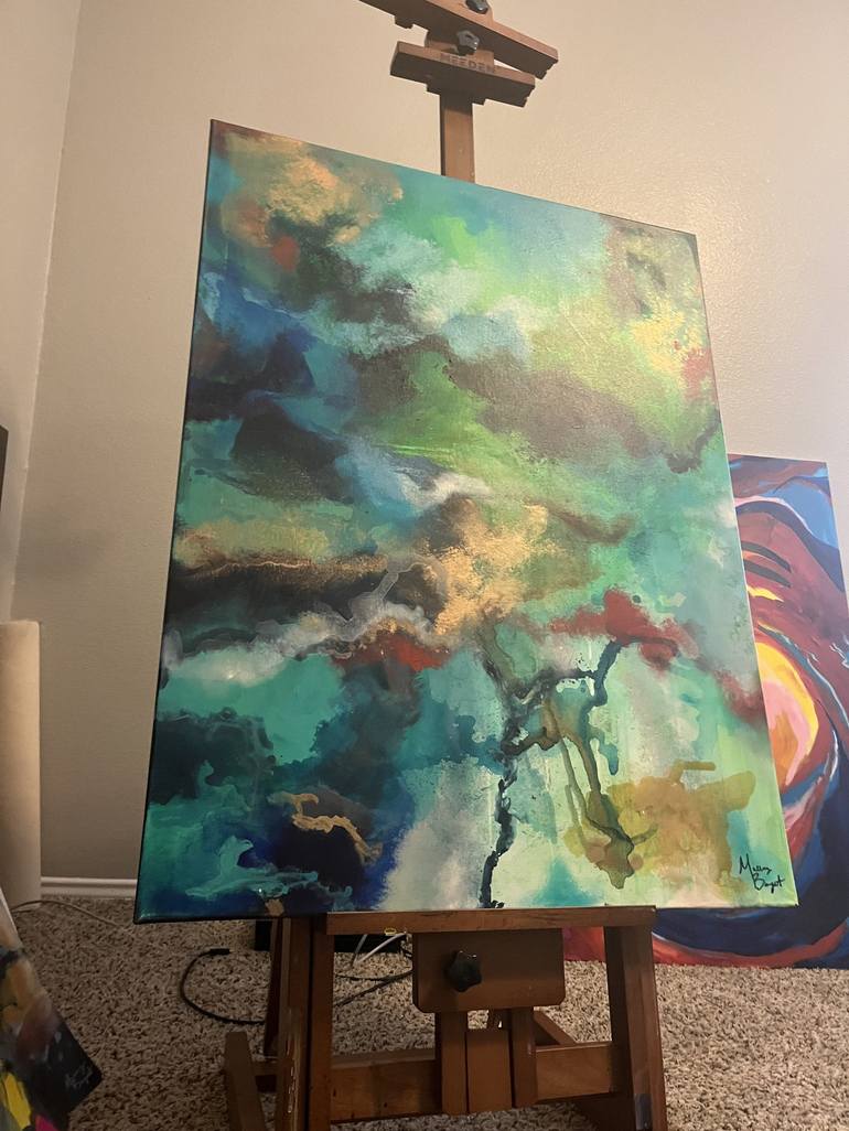 Original Abstract Painting by Mallory Bryant