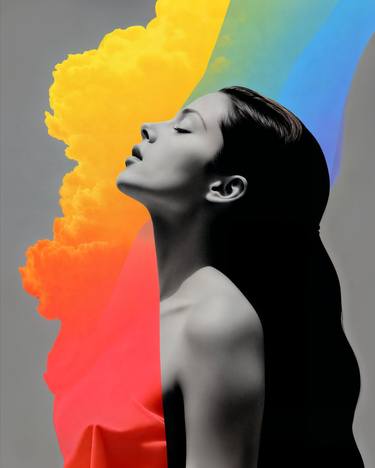 Original Fine Art Women Digital by Maz Mahjoobi