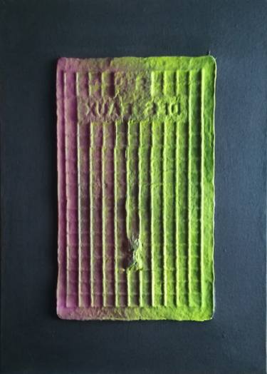 Untitled work on canvas, Malevich fluorescent series thumb
