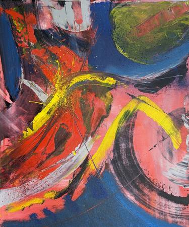 Original Expressionism Abstract Paintings by Christian Lehmann