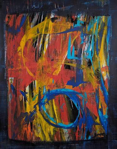 Original Expressionism Abstract Paintings by Christian Lehmann