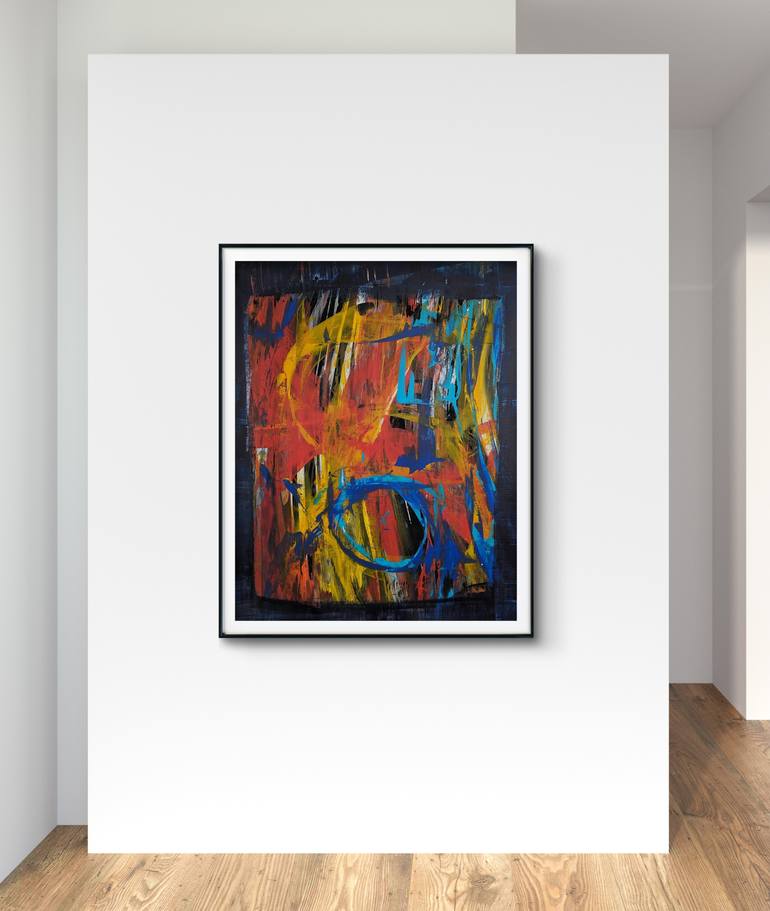 Original Expressionism Abstract Painting by Christian Lehmann