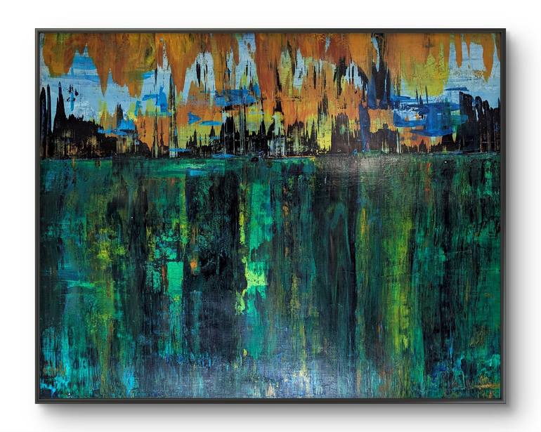 Original Expressionism Abstract Painting by Christian Lehmann