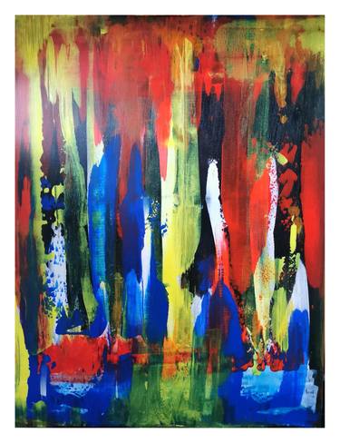 Original Expressionism Abstract Paintings by Christian Lehmann