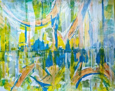 Original Expressionism Abstract Paintings by Christian Lehmann