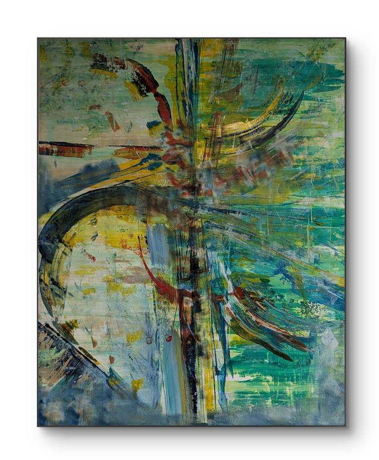 Original Expressionism Abstract Painting by Christian Lehmann