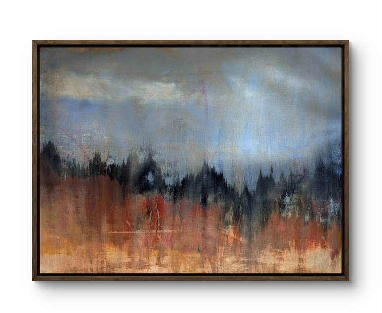 Original Modernism Abstract Painting by Christian Lehmann