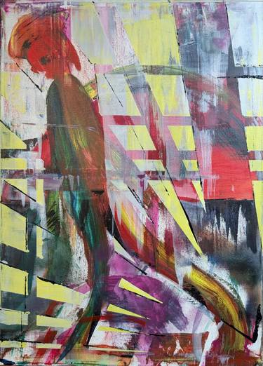 Original Expressionism Abstract Painting by Christian Lehmann