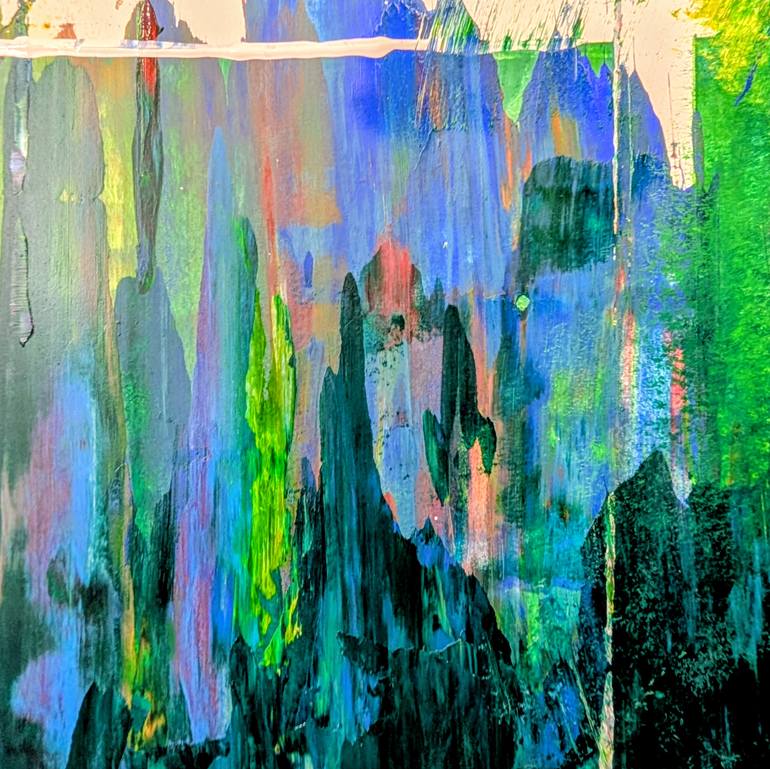 Original Modernism Abstract Painting by Christian Lehmann