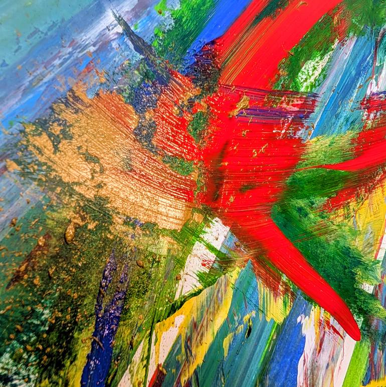 Original Modernism Abstract Painting by Christian Lehmann