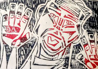 Print of Abstract Expressionism Men Printmaking by Denise Donnelly-Neill