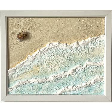 Print of Abstract Beach Paintings by Monica Rotaru